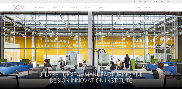 25 website sáng sủa nhờ biết cách dùng khoảng trắng (white space) Skidmore,-Owings-&-Merrill thiet ke website dep