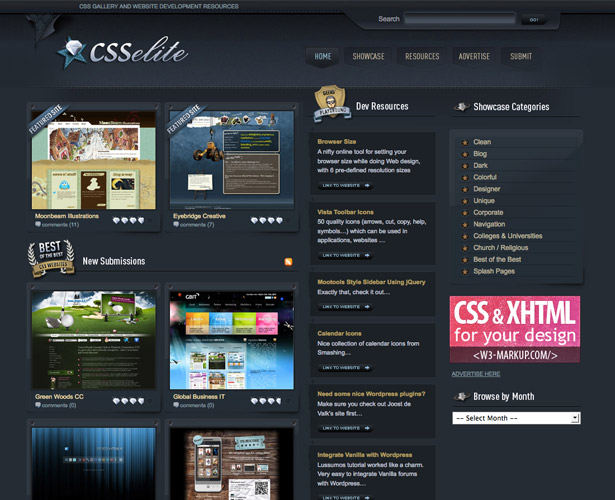 csselite thiet ke web