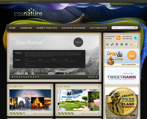 cssnature thiet ke web