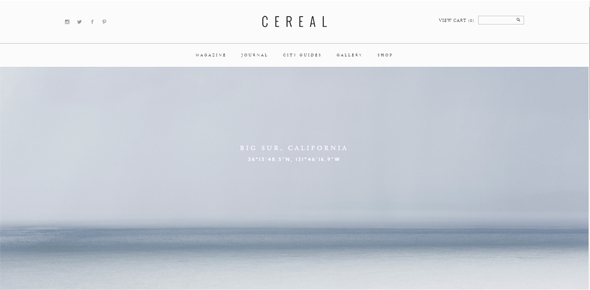 Cach thiet ke website dep Cereal-Magazine