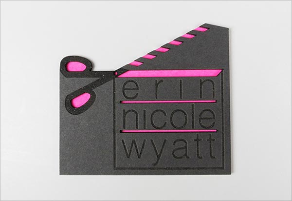 Thiet ke bo nhan dien thuong hieu sang tao Nicole-Erin-Wyatt-Film-editor-Business-Card