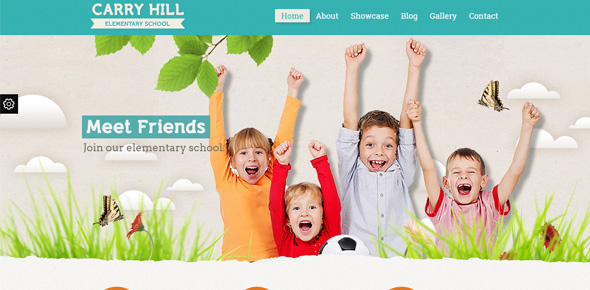 Thiet ke website chuyen nghiep Carry-Hill-School---Responsive-Wordpress-Theme