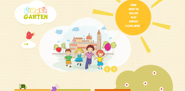 Thiet ke website chuyen nghiep Kindergarten-WordPress-Theme