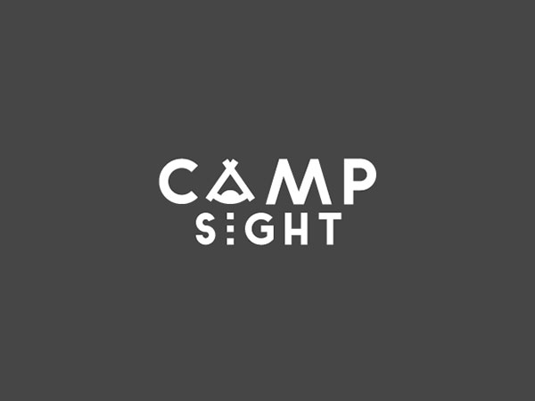 Camp-Sight- thiet ke logo dep