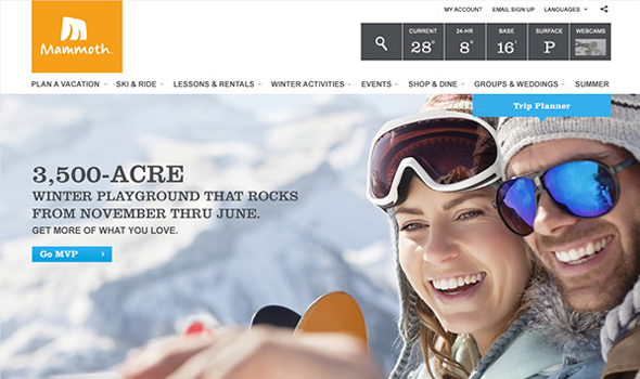 Mammoth-Resort-Website-Redesign-Pitch thiet ke website du lich