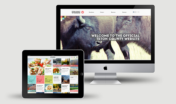 Tìm cảm hứng qua chuyến thăm 20+ website ấn tượng chủ đề du lịch Teton-County-App-&-Website thiet ke website du lich