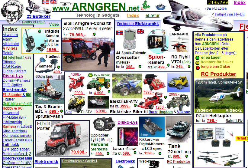 website quá lớn