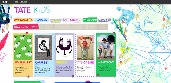 Tate-Kids thiet ke website dep