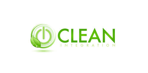 15+ ý tưởng thiết kế logo xanh tràn ngập tính sáng tạo Clean Integration thiet ke logo dep thiet ke logo dep