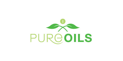 PureOils thiet ke logo dep thiet ke logo dep