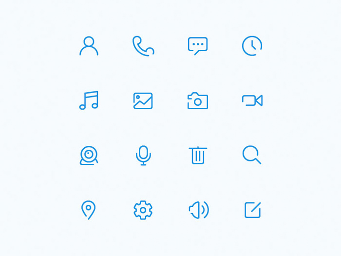 20 bộ icon miễn phí cho thiết kế theo phong cách tối giản của bạn Thiet ke bo nhan dien thuong hieu chuyen nghiep