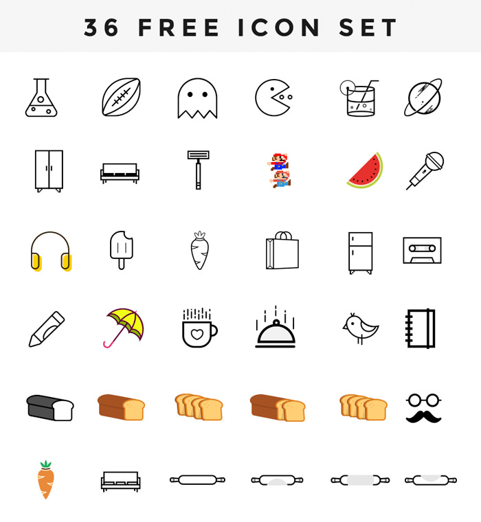 20 bộ icon miễn phí cho thiết kế theo phong cách tối giản của bạn Thiet ke bo nhan dien thuong hieu chuyen nghiep