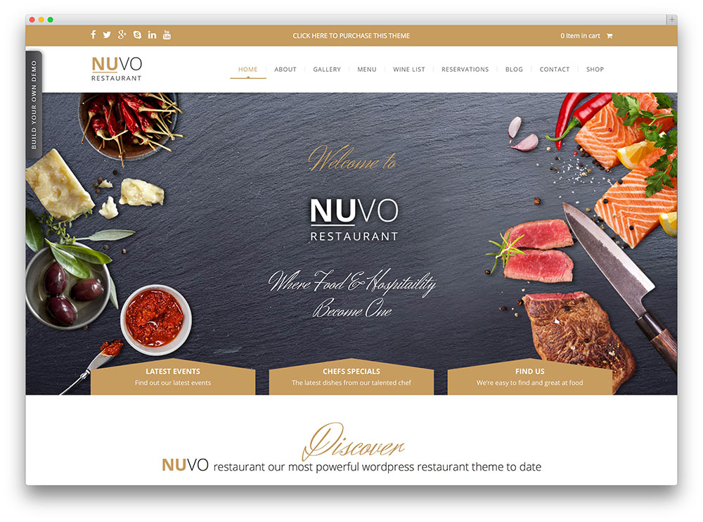 Chuẩn sáng tạo với những mẫu thiết kế web nhà hàng 2015 15