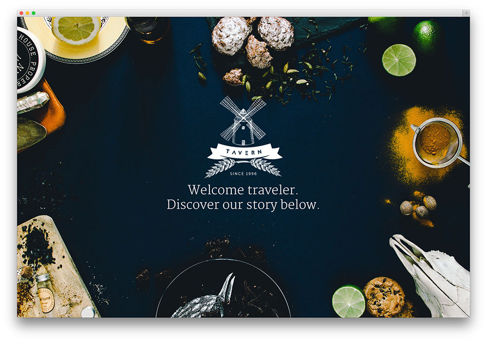 Chuẩn sáng tạo với những mẫu thiết kế web nhà hàng 2015 2