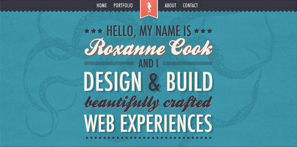 Roxanne-Cook thiet ke website don trang