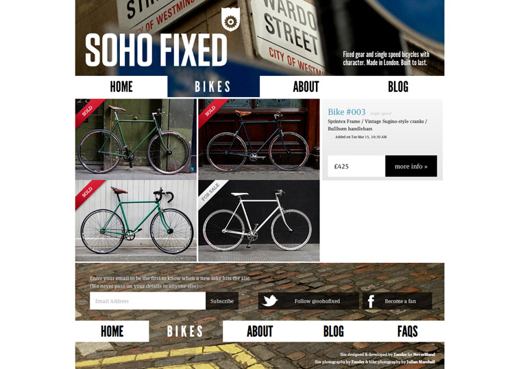 Soho Fixed Bikes