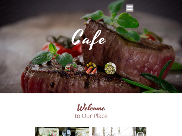 thiet ke web nha hang Cafe & Restaurant Template