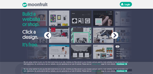 thiet ke website dep moonfruit