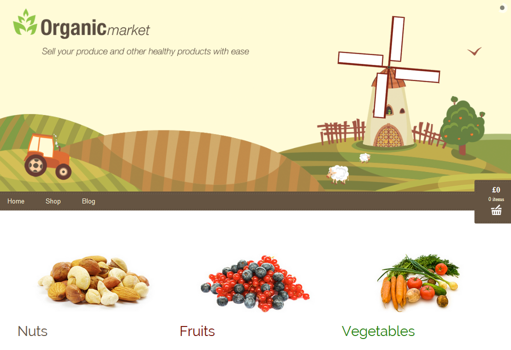 organic market