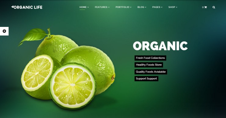 organic wordpress themes