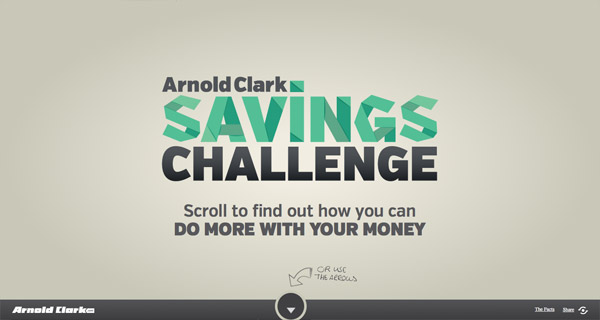 The Arnold Clark Savings Challenge