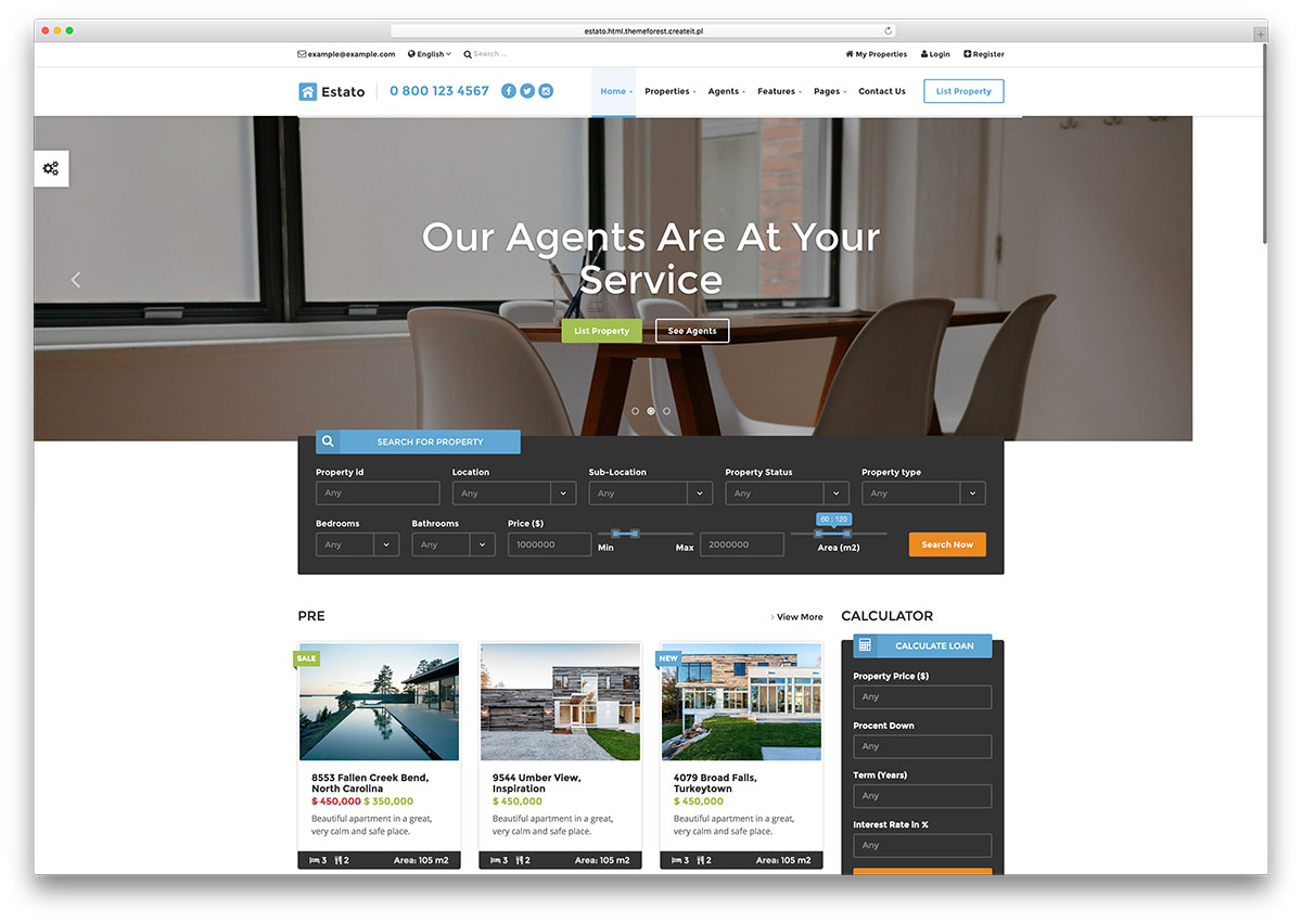 estato-creative-real-estate-html5-template