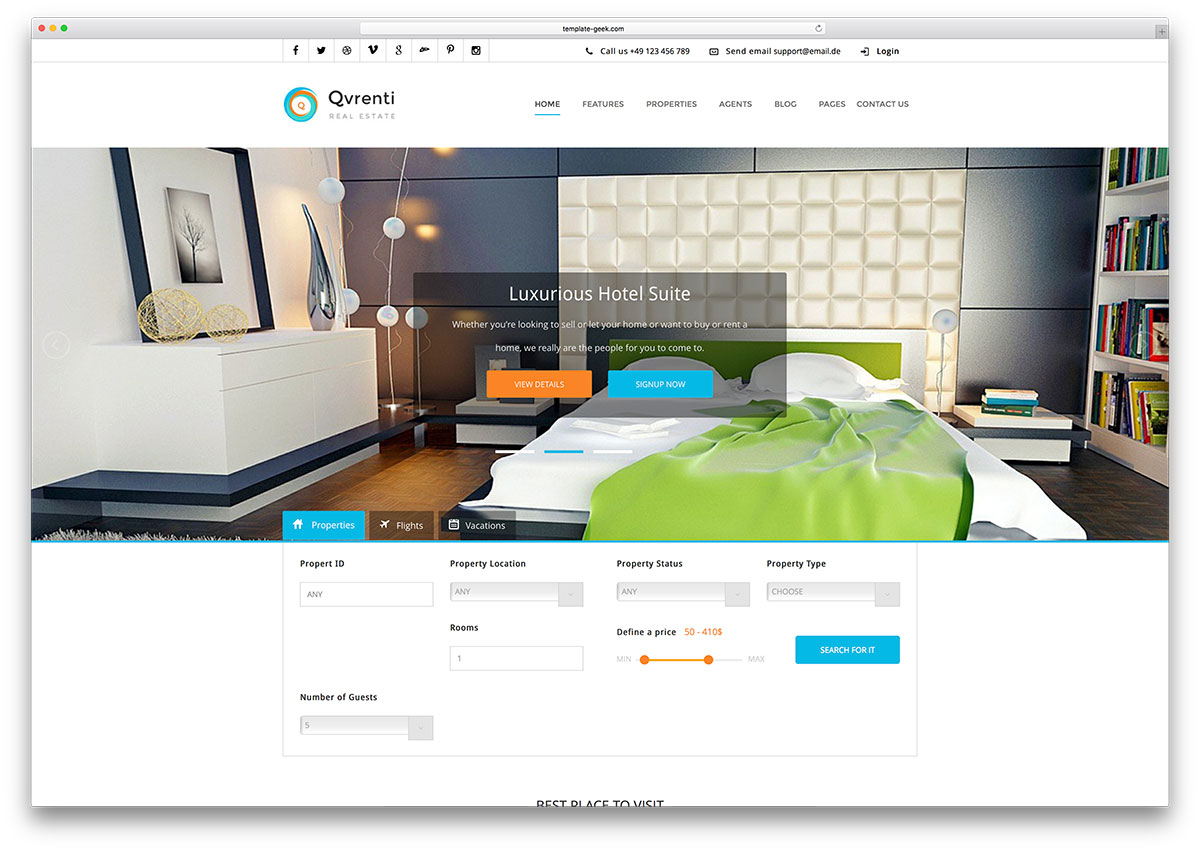 qvrenti-classic-real-estate-html-template