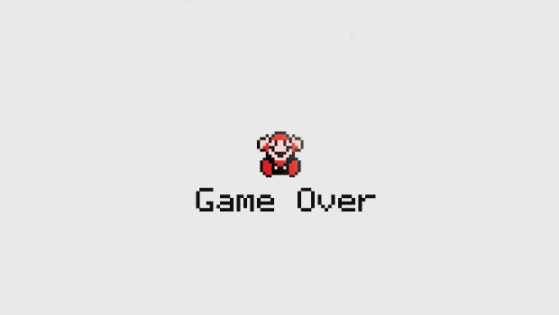 thiết kế bao bì sản phẩm Red Bull Super Mario Game Over