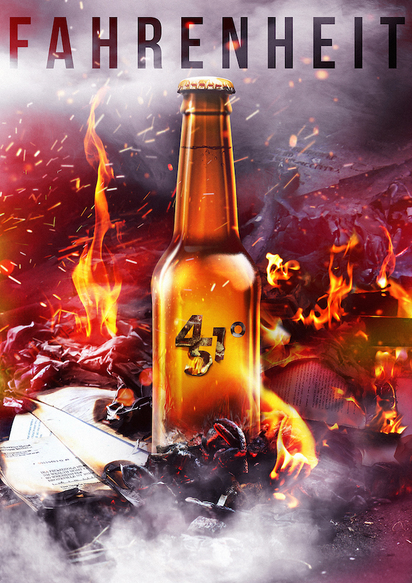 thiết kế bao bì sản phẩm mockup miễn phí Beer Shape Bottle Mock – Up 2