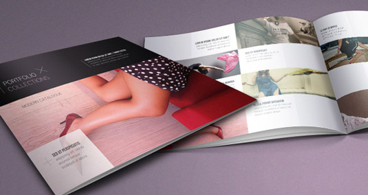 thiết kế brochure bộ nhận diện thương hiệu thú vị Product brochure