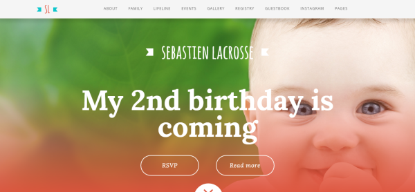 thiết kế website trường học siêu đẹp Baby Diary