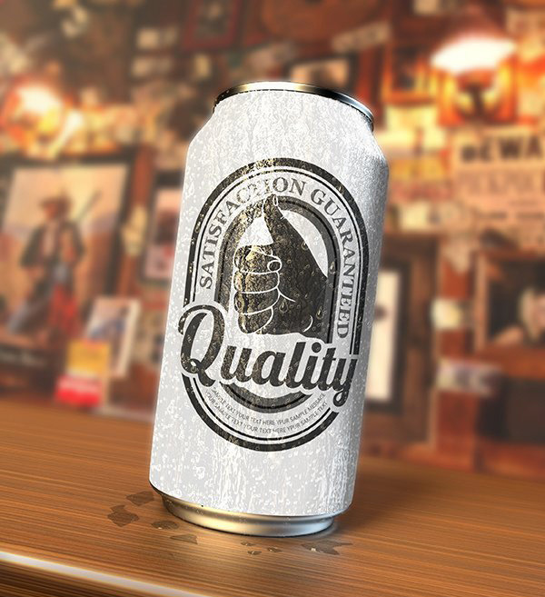thiết kế bao bì sản phẩm mockup miễn phí phần 3 Free Photorealistic Soda Can PSD Mockup