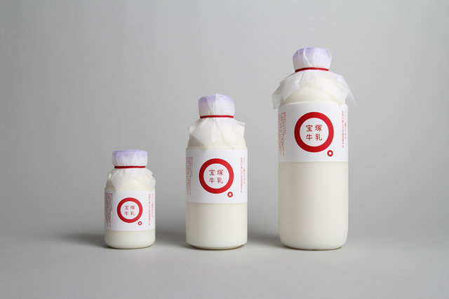 thiết kế bao bì sản phẩm sữa Takarazuka Milk