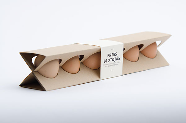 thiết kế bao bì sản phẩm trứng hình hộp