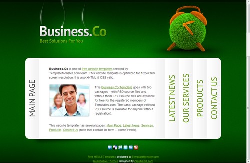 thiết kế website doanh nghiệp miễn phí zBussinessCo