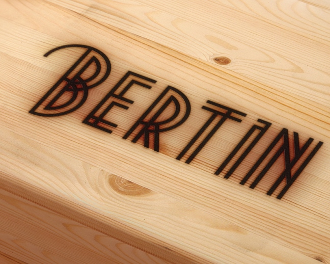 thiết kế nhận diện thương hiệu Bertin, Bistro and Restaurant