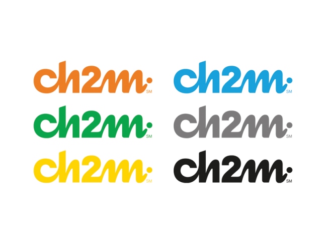 thiết kế nhận diện thương hiệu CH2M Rebrand