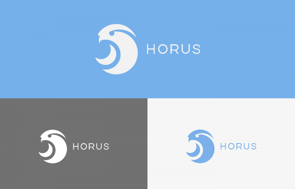thiết kế nhận diện thương hiệu Horus Logo 2