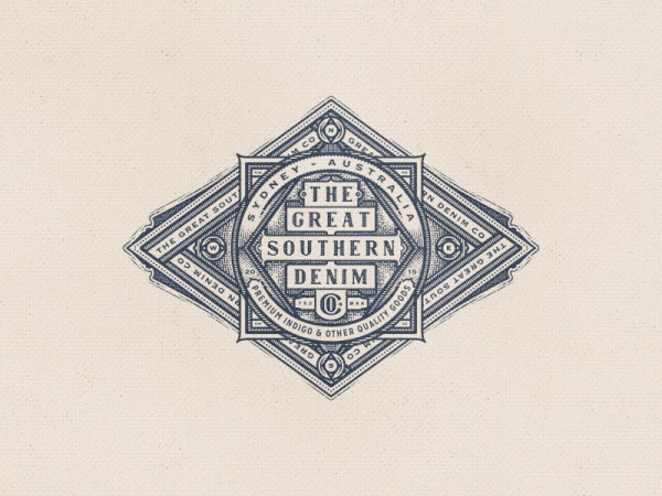 thiết kế nhận diện thương hiệu The Great Southern Denim Co. Branding 2