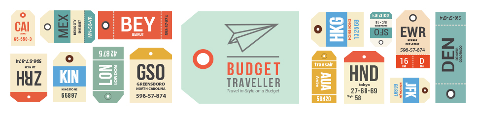 thiết kế website du lịch Budget Traveller