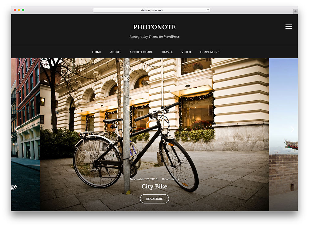 photonote - dark photography gallery