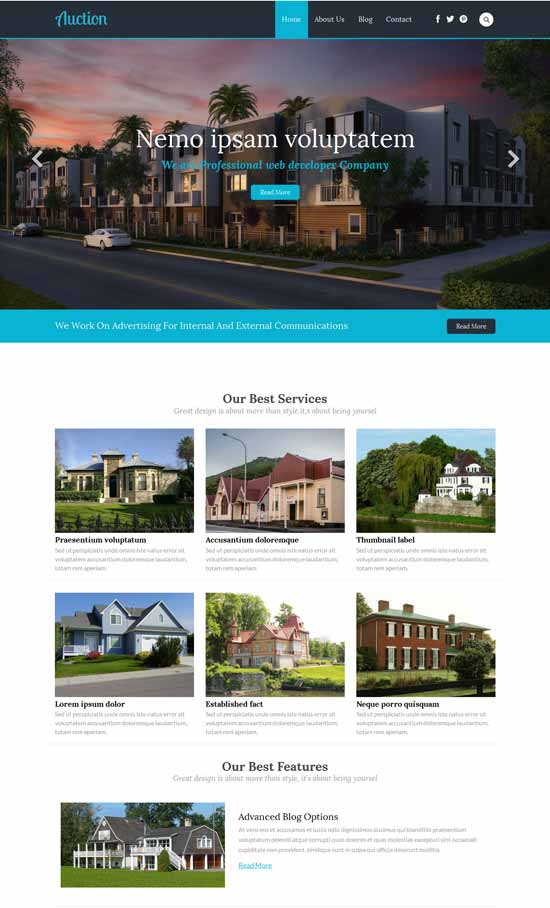 Auction-Free-Real-Estate-Responsive-Web-Template