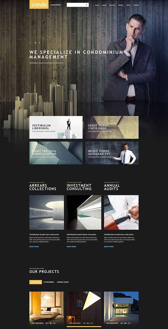 Condo-Asset-Management-Website-Template