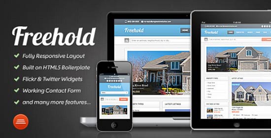 Freehold Estate - Responsive Template