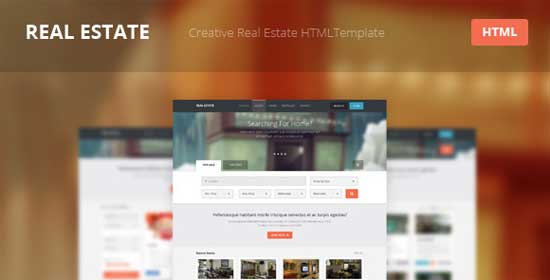 Real Estate - Creative HTML Template