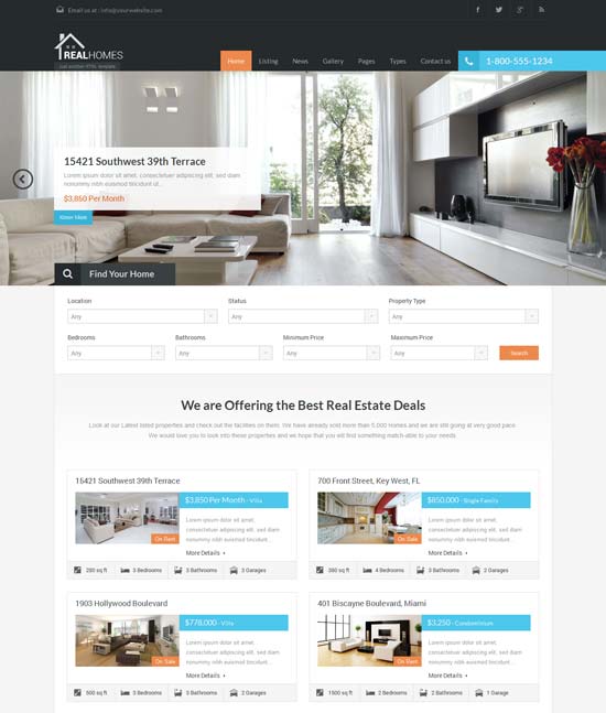 Real-Homes-HTML-Template