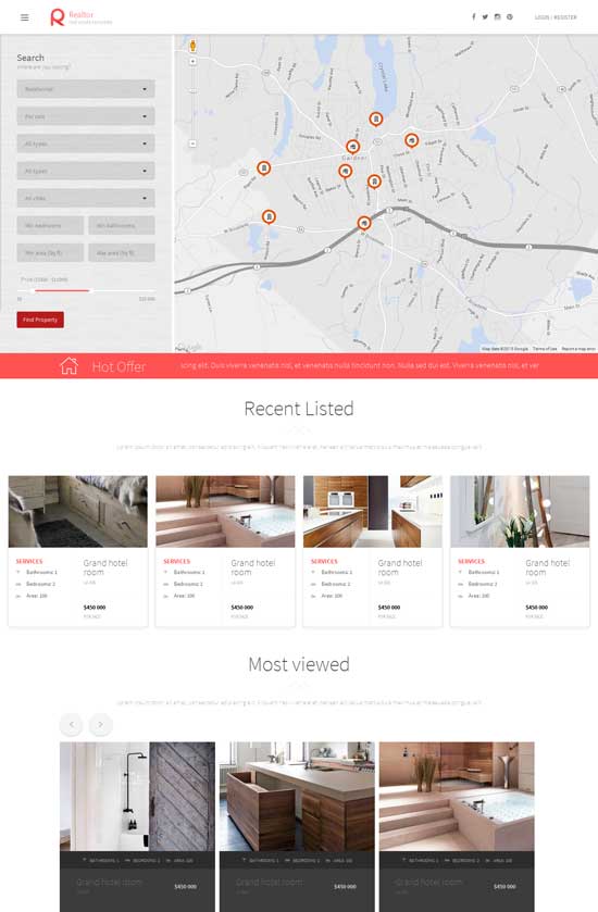 Realtor-Real-Estate-Template