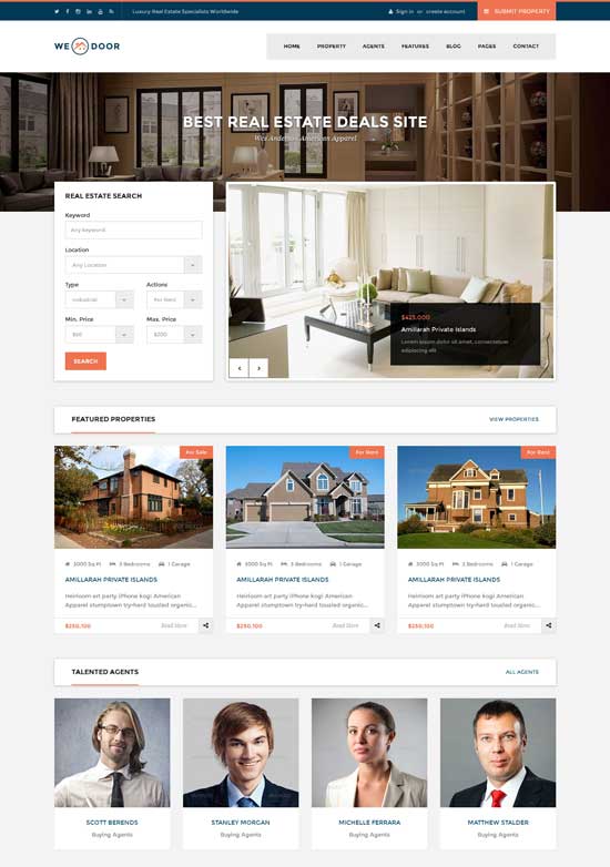 Wedoor-Real-Estate-HTML-Template