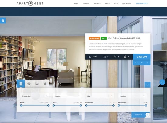 Apartment HTML - Real Estate Multi/Single Property 