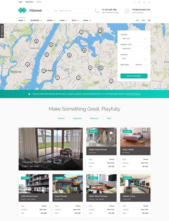 villareal-html5-real-estate-template